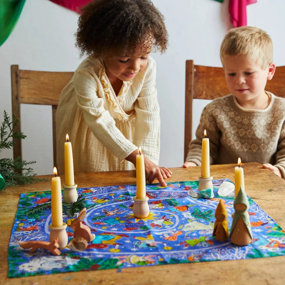 Sarah's Silks Advent Playsilk Illustrated By Phoebe Wahl- Mini