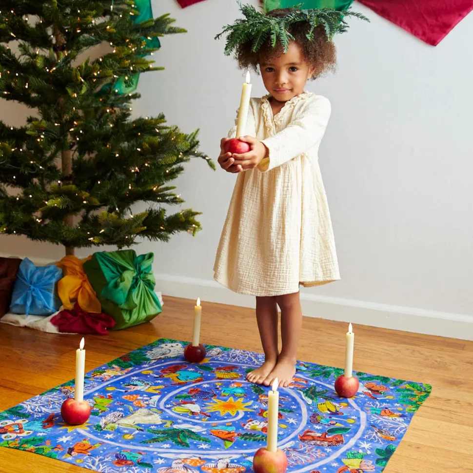 Sarah's Silks Advent Playsilk Illustrated By Phoebe Wahl