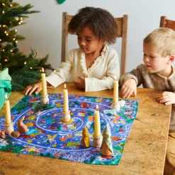 Sarah's Silks Advent Playsilk Illustrated By Phoebe Wahl- Mini