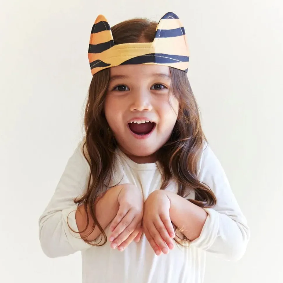 Sarah's Silks Animal Dress Ups Ears - Tiger