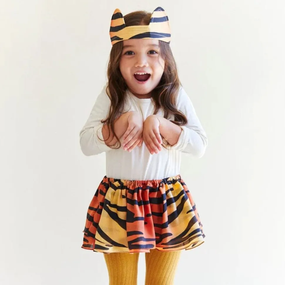 Sarah's Silks Animal Dress Ups Ears - Tiger