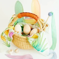 Sarah’s Silks Bunny & Egg Seek & Find Playsilk
