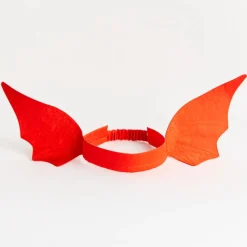 Sarah's Silks Ears Dinosaur Red