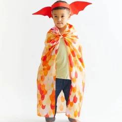 Sarah's Silks Ears Dinosaur Red