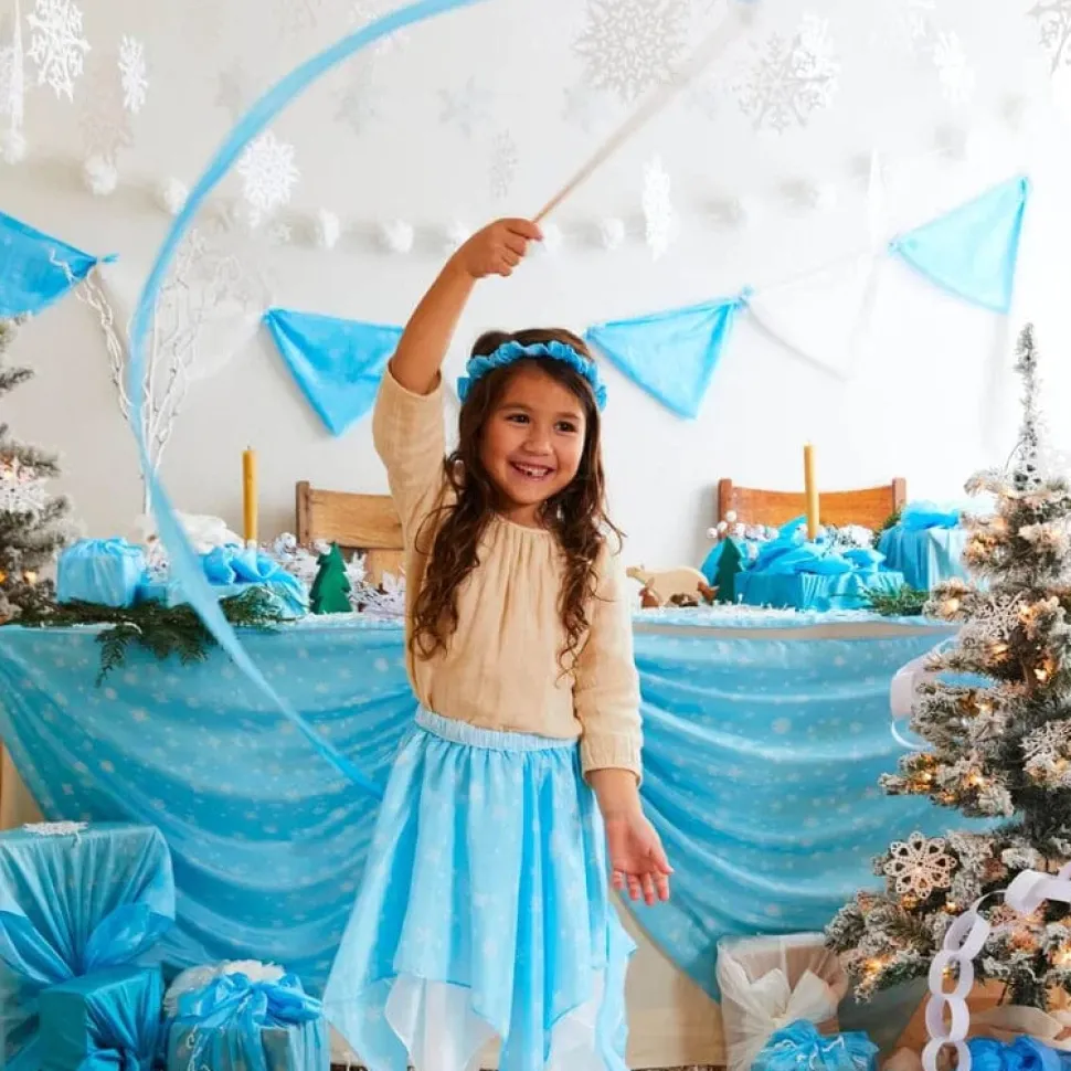 Sarah's Silks Garland - Snowflake