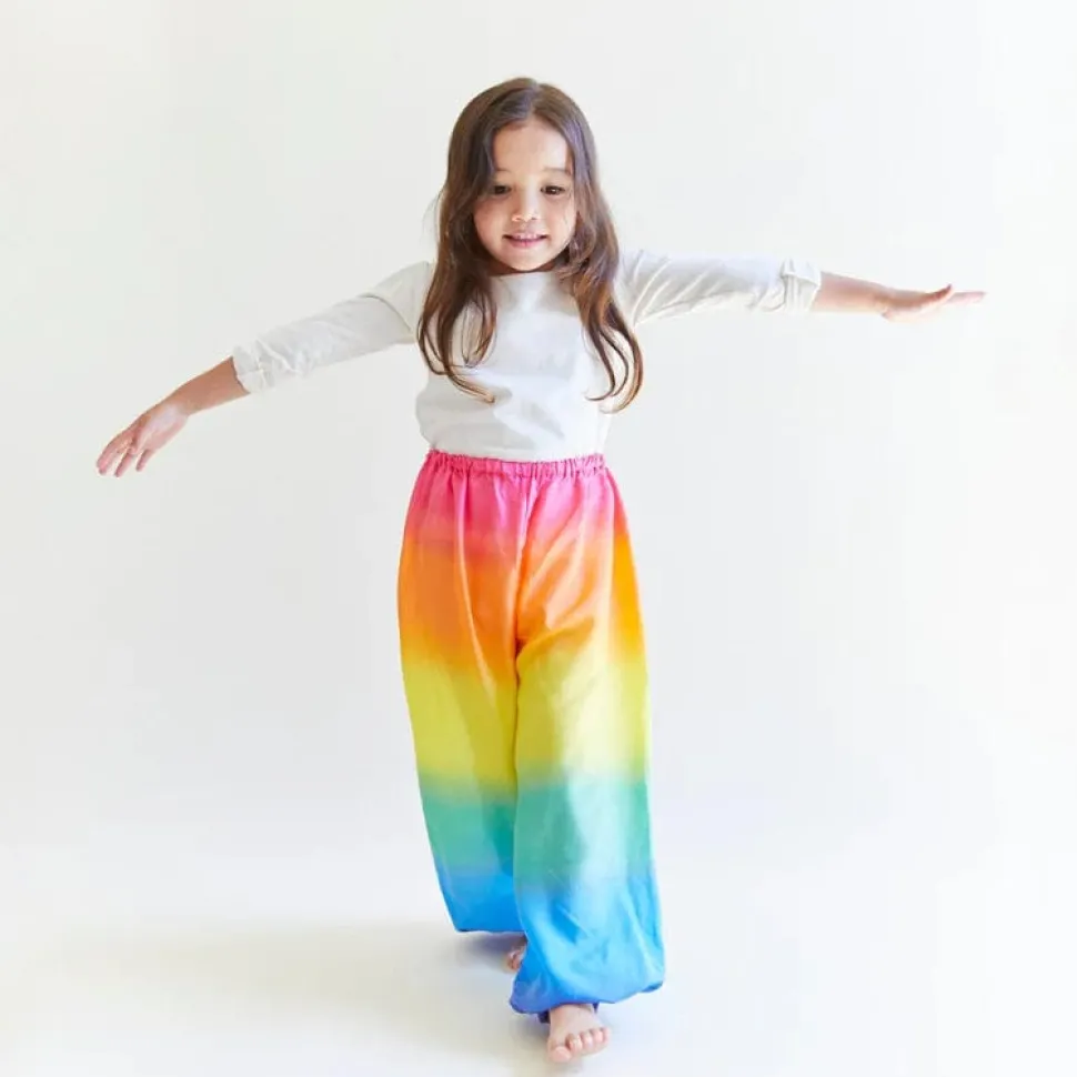 Sarah's Silks Genie Pants - Rainbow