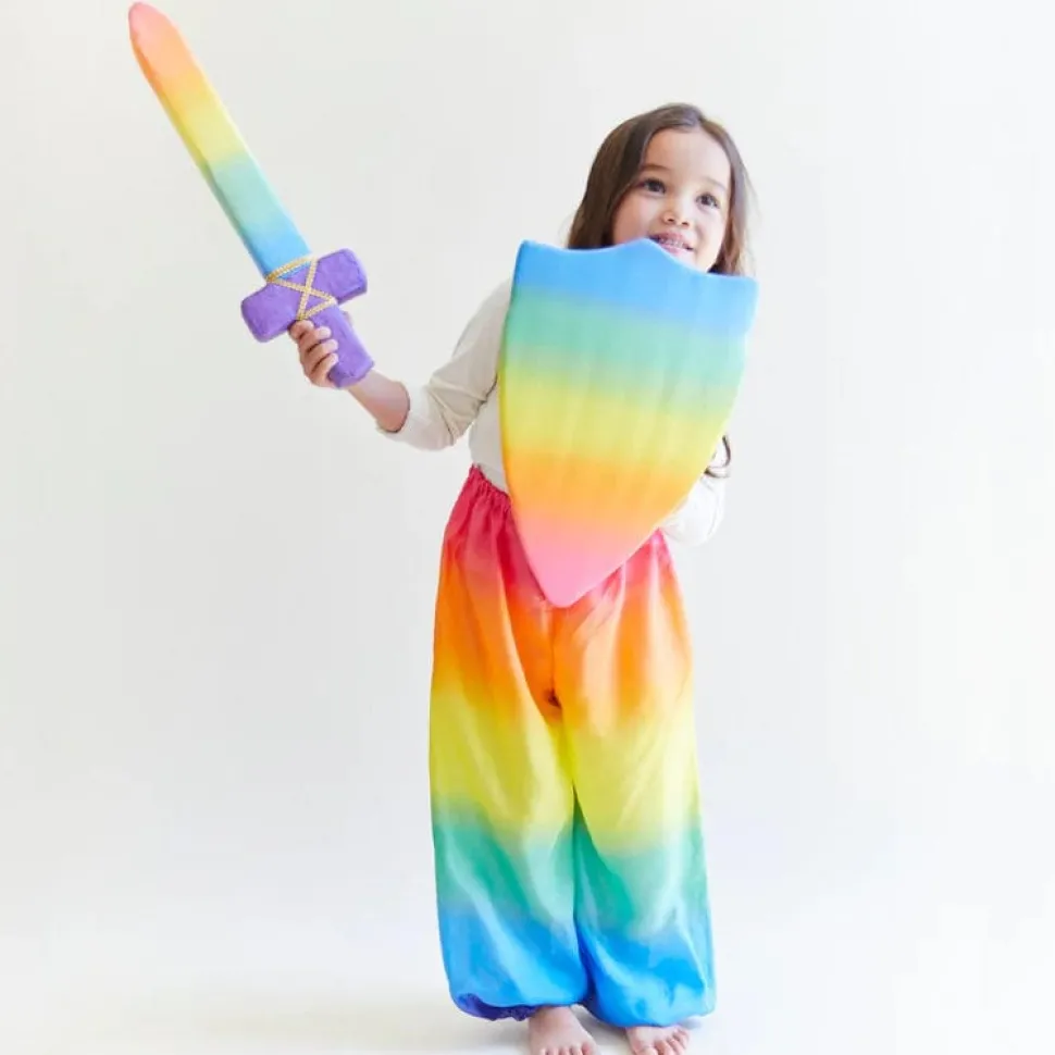 Sarah's Silks Genie Pants - Rainbow