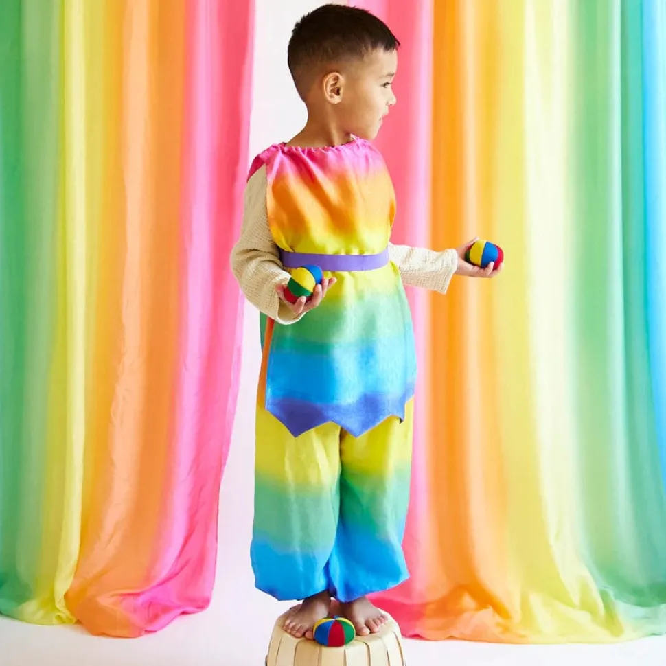 Sarah's Silks Genie Pants - Rainbow