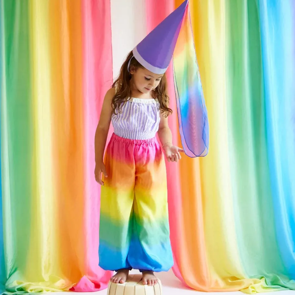 Sarah's Silks Genie Pants - Rainbow