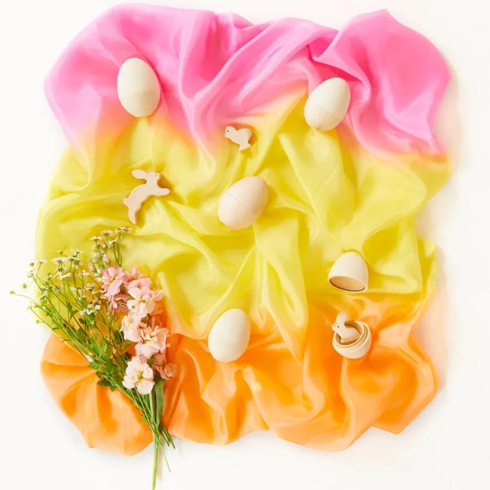 Sarah's Silks Hummingbird Pink Playsilk