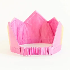 Sarah's Silks Hummingbird Pink Silk Crown