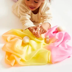 Sarah's Silks Hummingbird Pink Playsilk