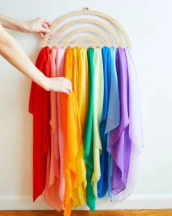 Sarah's Silks Large Playsilk Display