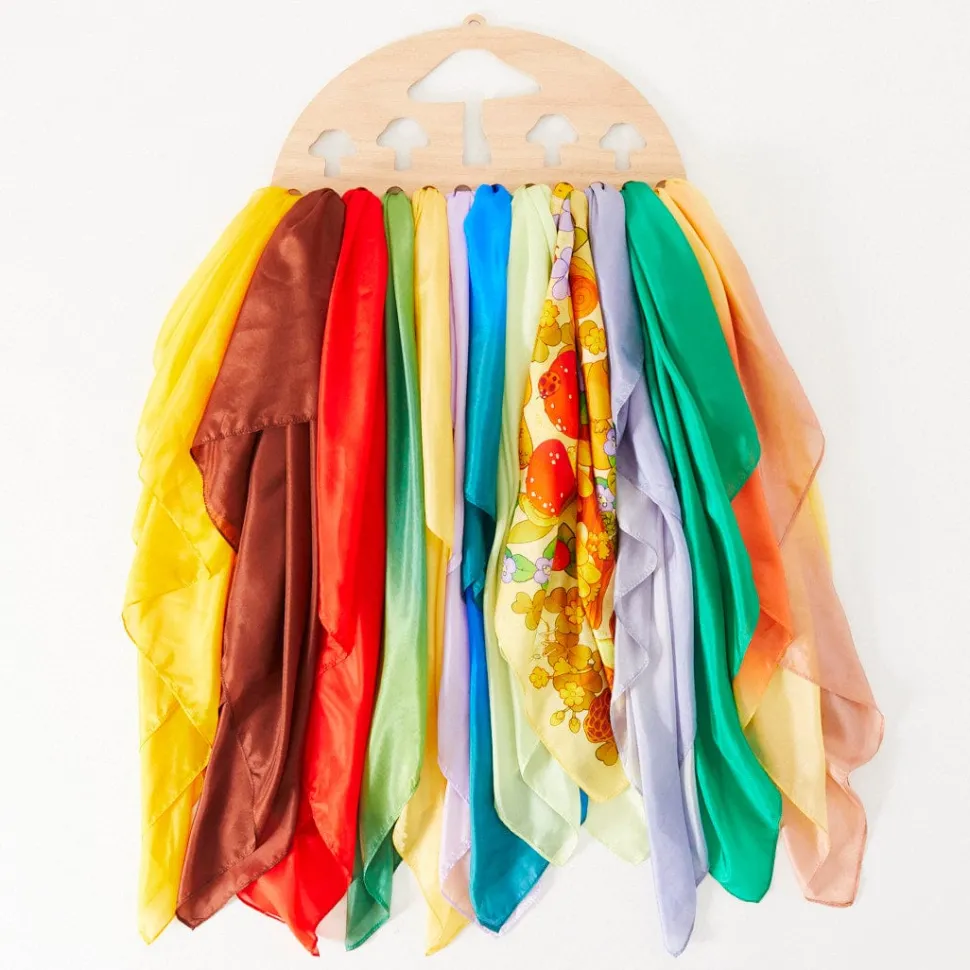 Sarah's Silks Large Playsilk Display