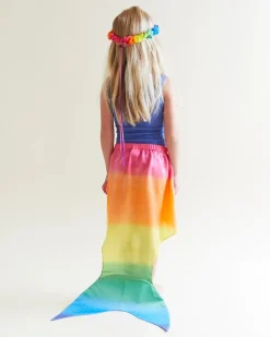 Sarah's Silks Large Rainbow Mermaid Tail