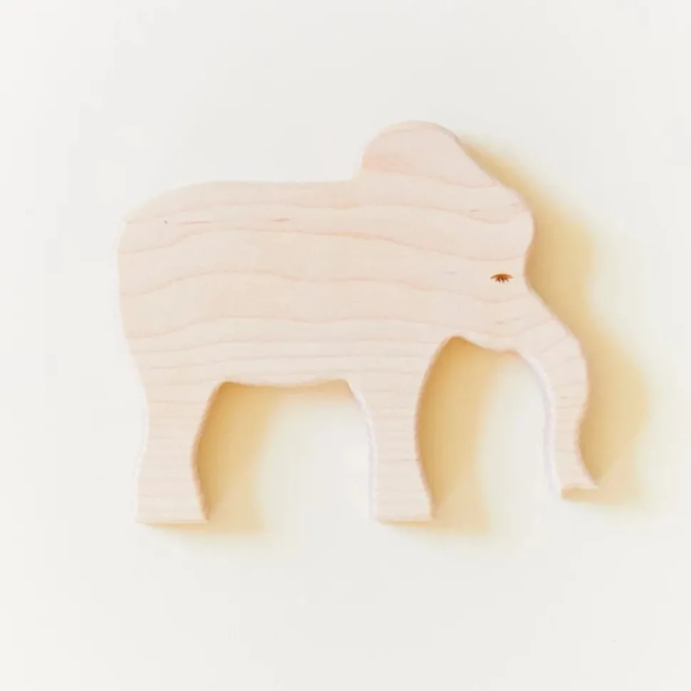 Sarah's Silks Large Wooden Elephant