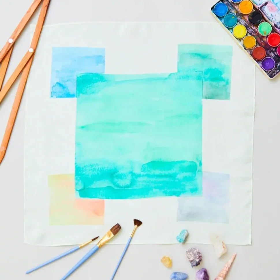 Sarah's Silks Mini Hilma Earth Playsilk