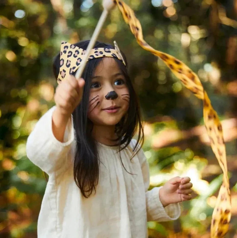 Sarah's Silks Mini Leopard Streamer