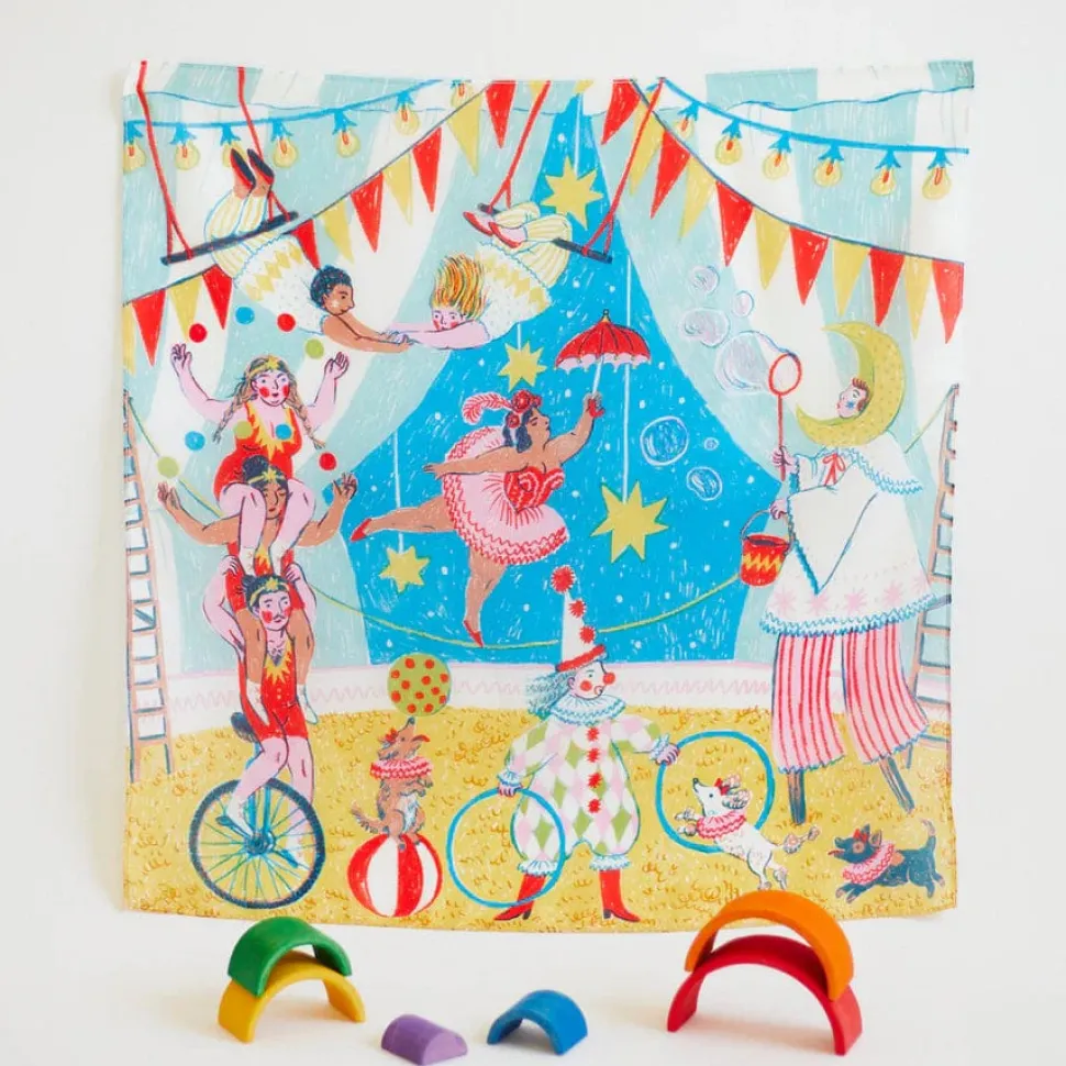 Sarah's Silks Mini Playsilk - Circus