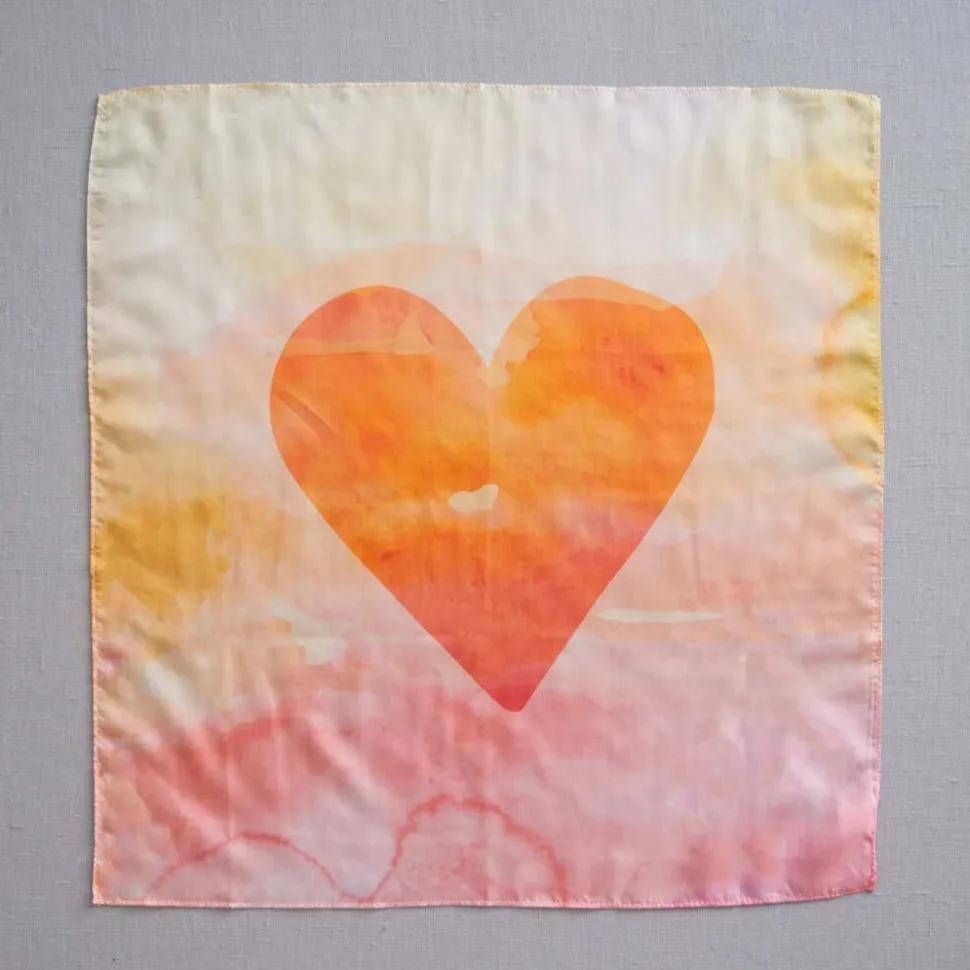 Sarah's Silks Mini Playsilks Heart