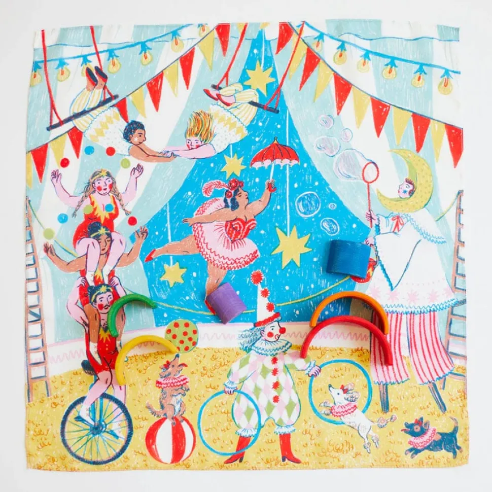 Sarah's Silks Mini Playsilk - Circus