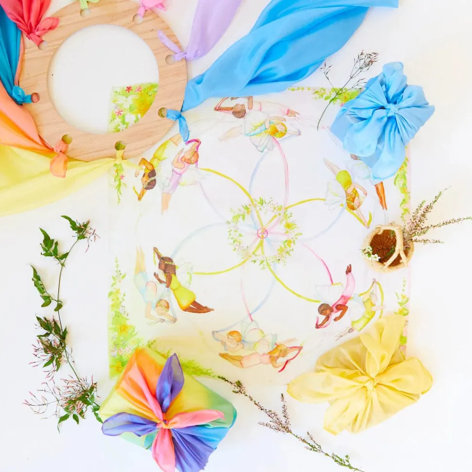 Sarah's Silks Mini Playsilk May Day
