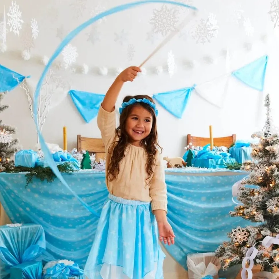 Sarah's Silks Mini Streamer - Snowflake