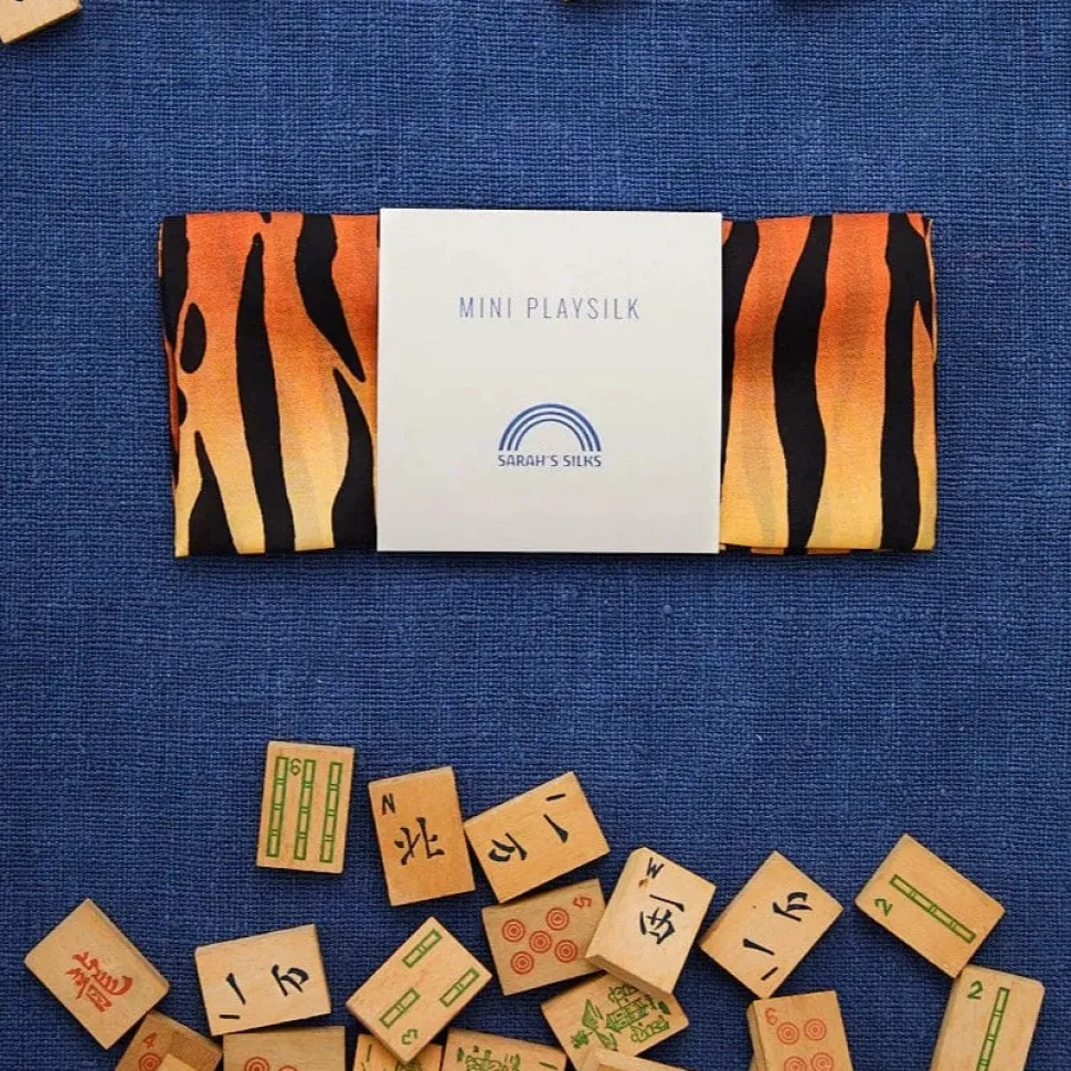 Sarah's Silks Mini Tiger Playsilk