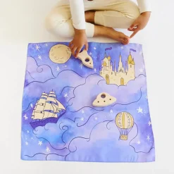 Sarah's Silks Playmap - Castle in the Sky