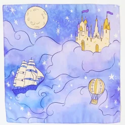 Sarah's Silks Playmap - Large - Castle in the Sky