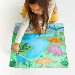Sarah's Silks Playmap Dinosaur