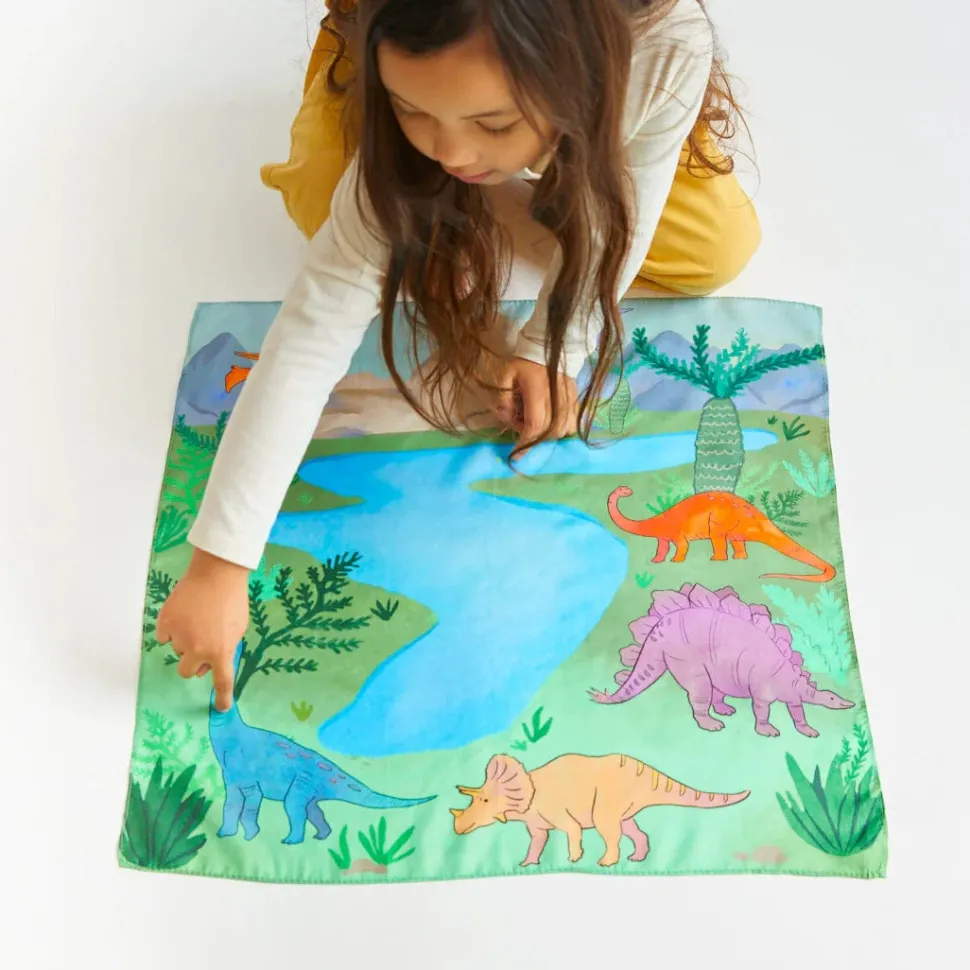 Sarah's Silks Playmap Dinosaur