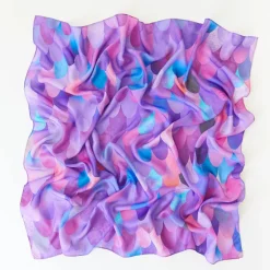 Sarah's Silks Playsilk - Purple Dinosaur