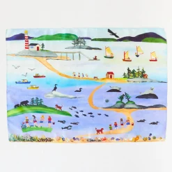 Sarah's Silks Playsilk - Seek and Find - Summer in Maine