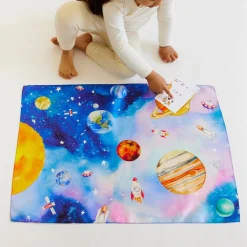 Sarah's Silks Playsilk - Seek and Find - Outer Space