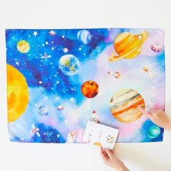 Sarah's Silks Playsilk - Seek and Find - Outer Space
