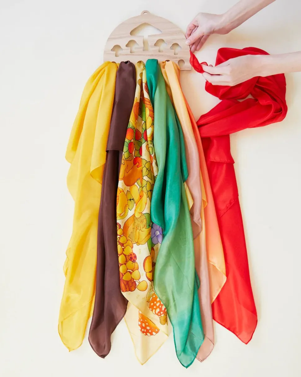 Sarah's Silks Playsilk Display