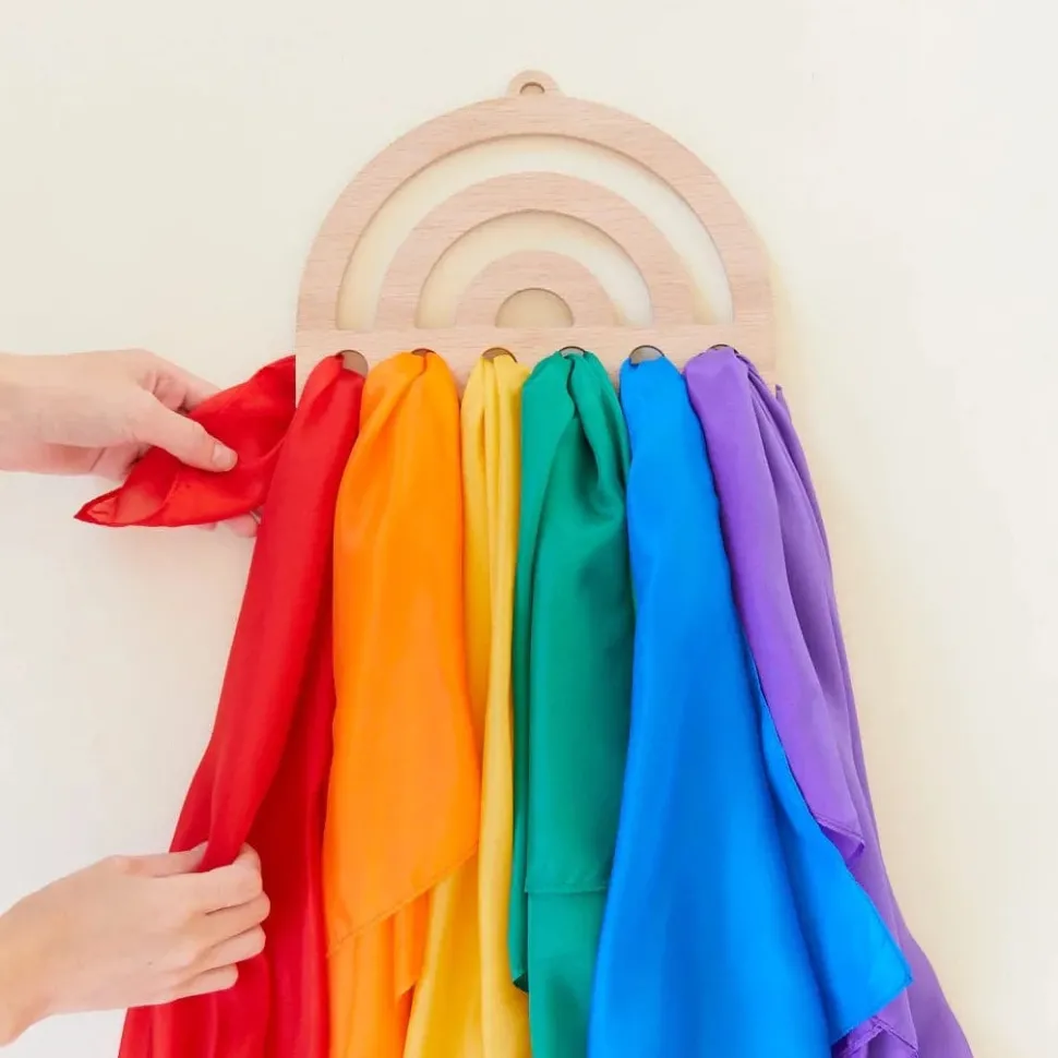 Sarah's Silks Playsilk Display