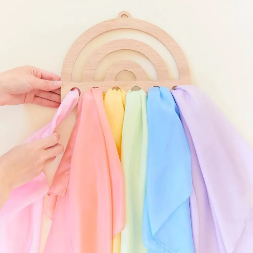 Sarah's Silks Playsilk Display