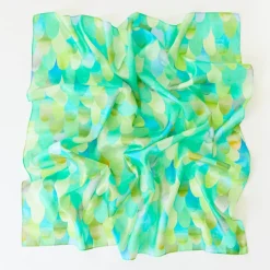 Sarah's Silks Playsilk Green Dinosaur