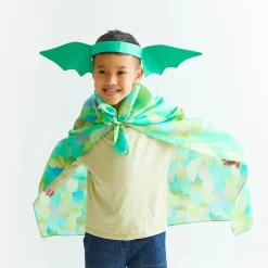 Sarah's Silks Playsilk Green Dinosaur