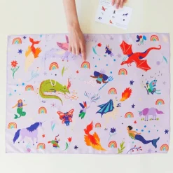Sarah's Silks Playsilk Seek and Find - Rainbow Creature