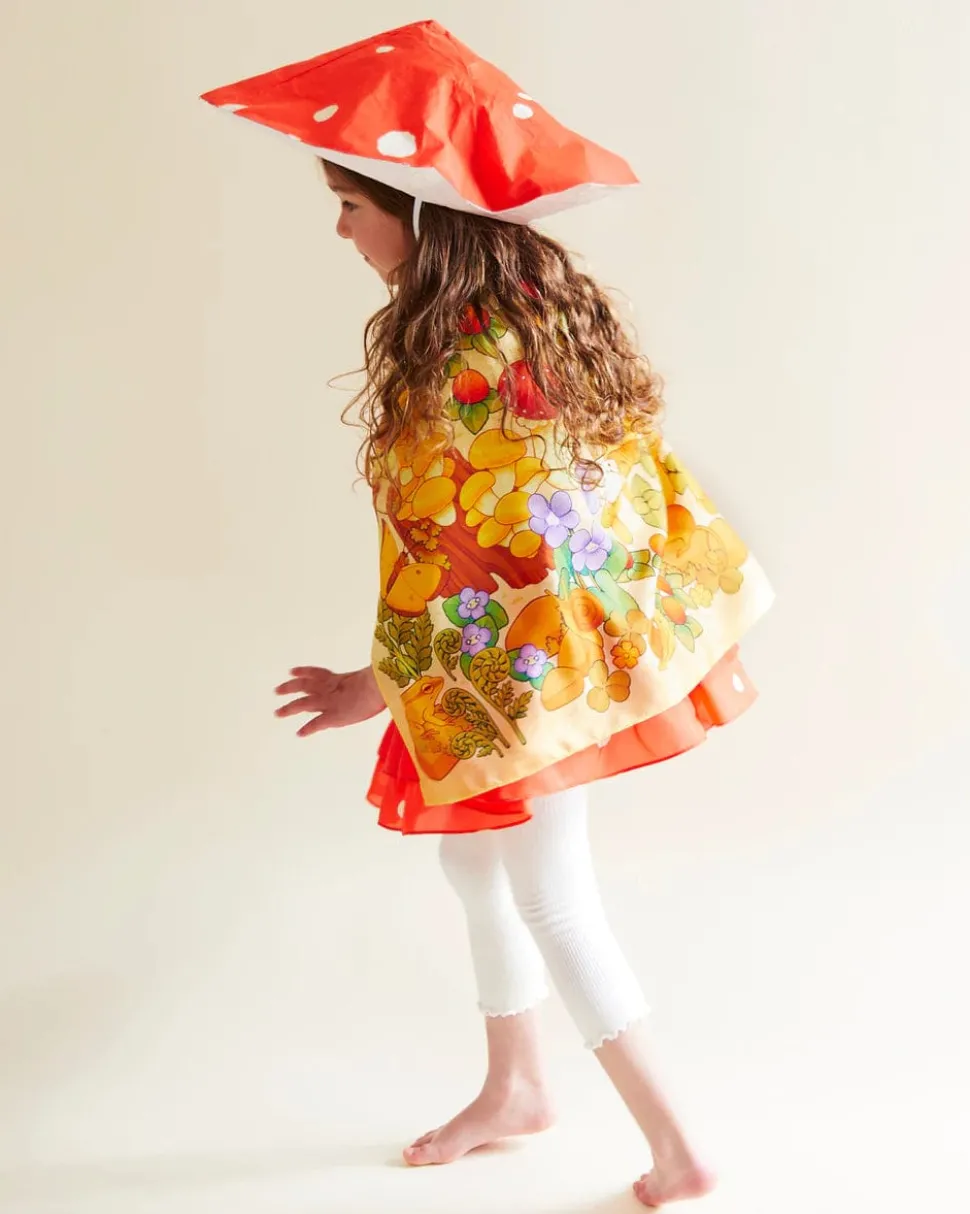 Sarah's Silks Playsilk Seek and Find - Mushroom