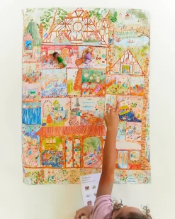 Sarah's Silks Playsilk Seek and Find - Dollhouse