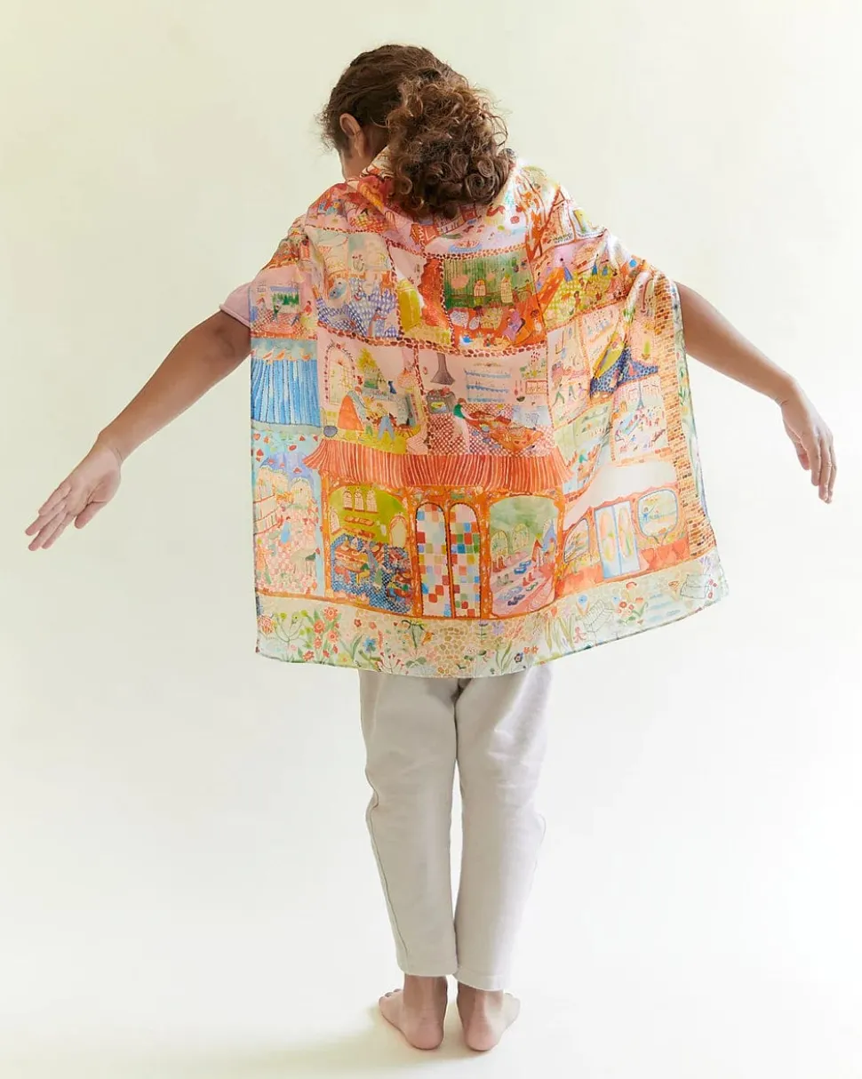 Sarah's Silks Playsilk Seek and Find - Dollhouse