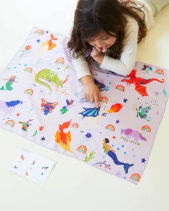 Sarah's Silks Playsilk Seek and Find - Rainbow Creature