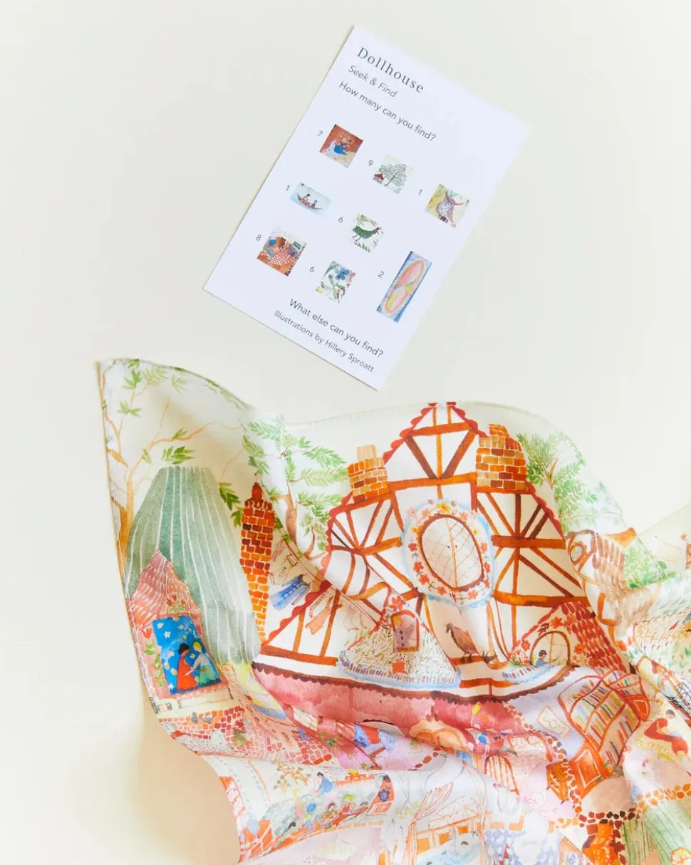Sarah's Silks Playsilk Seek and Find - Dollhouse