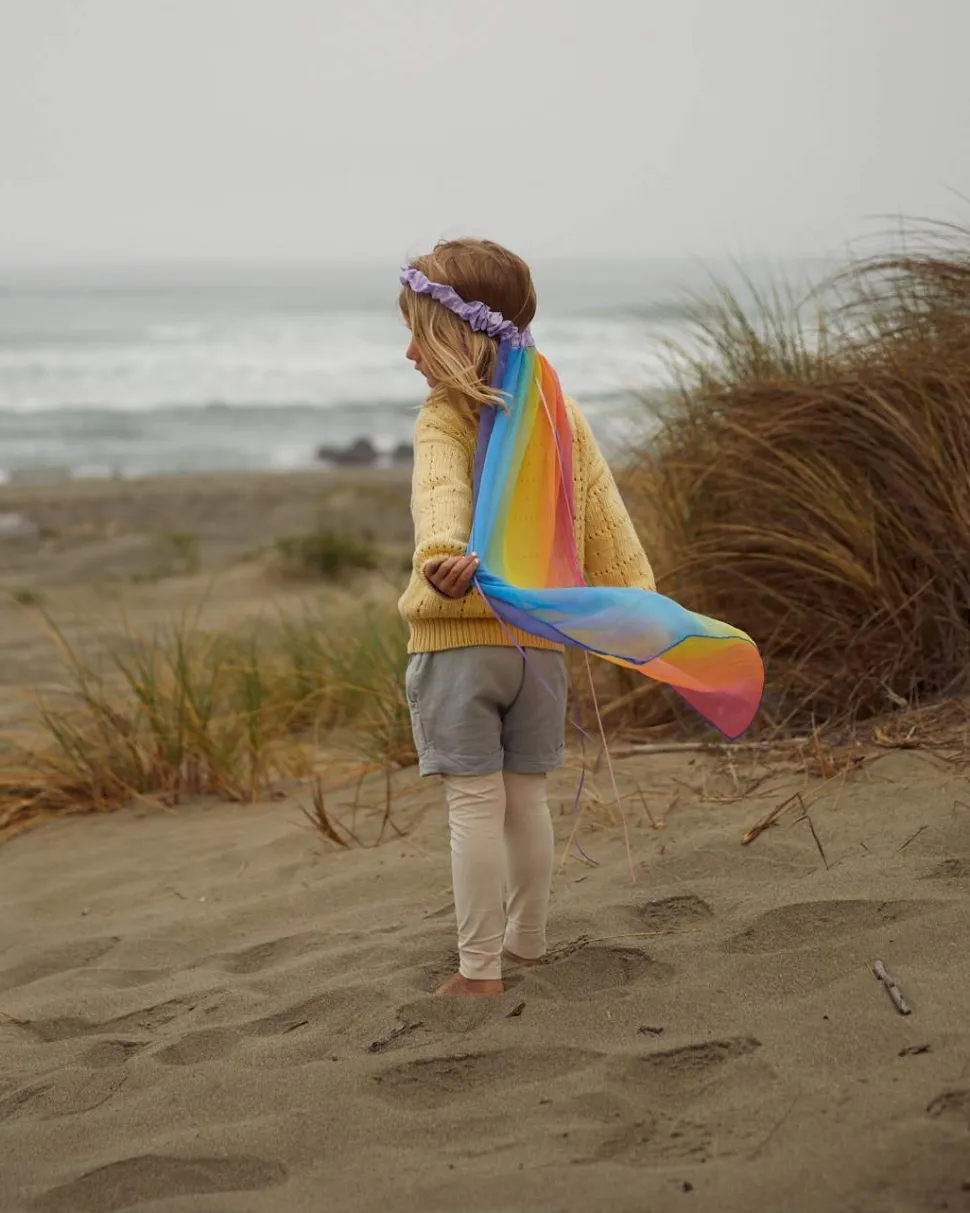 Sarah's Silks Rainbow Lavender Veil