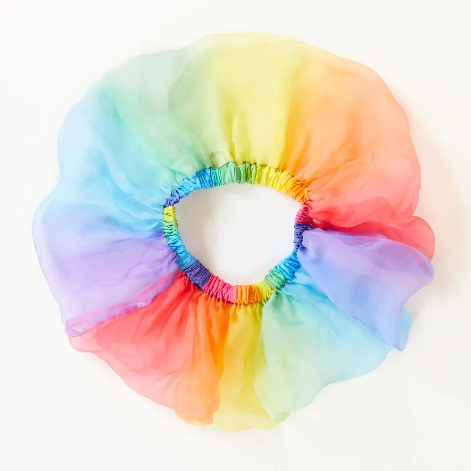 Sarah's Silks Rainbow Silk Tulle Tutu