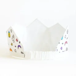 Sarah's Silks Rainbow Sky Coloring Crown